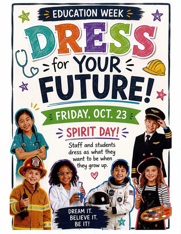 Dress for your future poster Oct 23