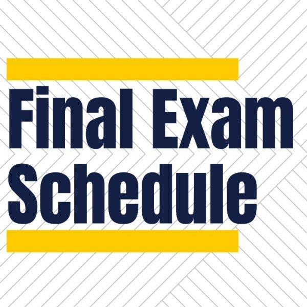 Final Exam Schedule Featured Photo