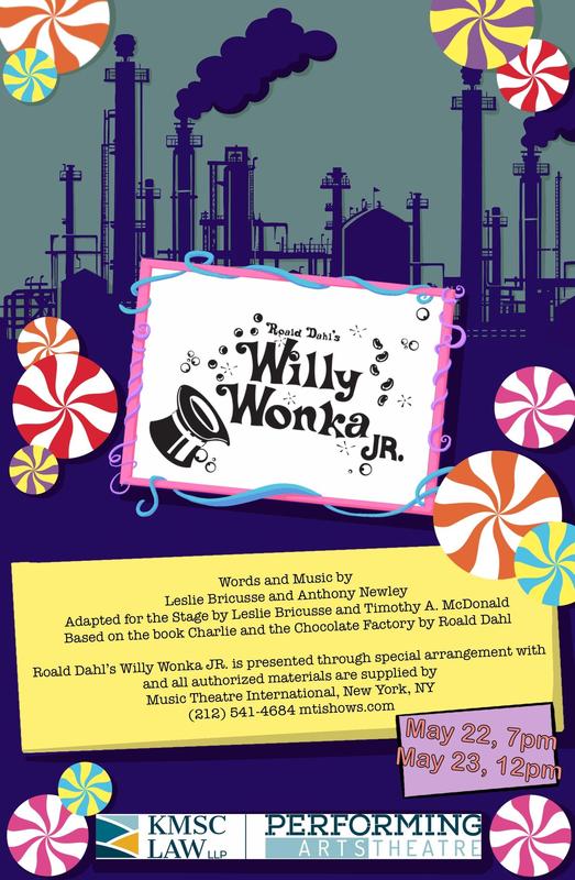 Drama/Musical Theatre presents "Willy Wonka Jr." Featured Photo