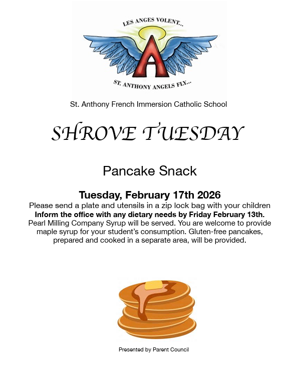 Shrove Tuesday Flyer
