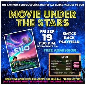 Movie Under the Stars flyer