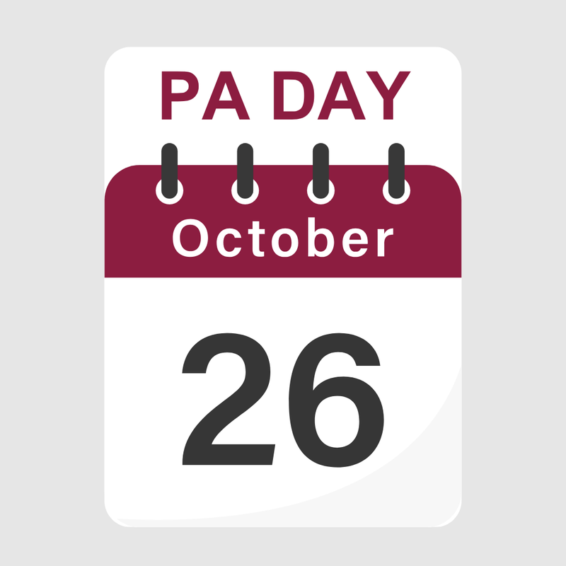 PA DAY October 26