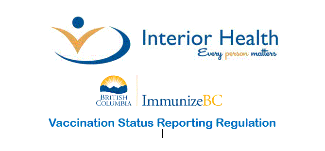 BC's new Vaccination Status Reporting Regulation (click here) Featured Photo