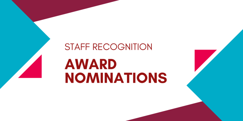 Staff Recognition Awards Nominations