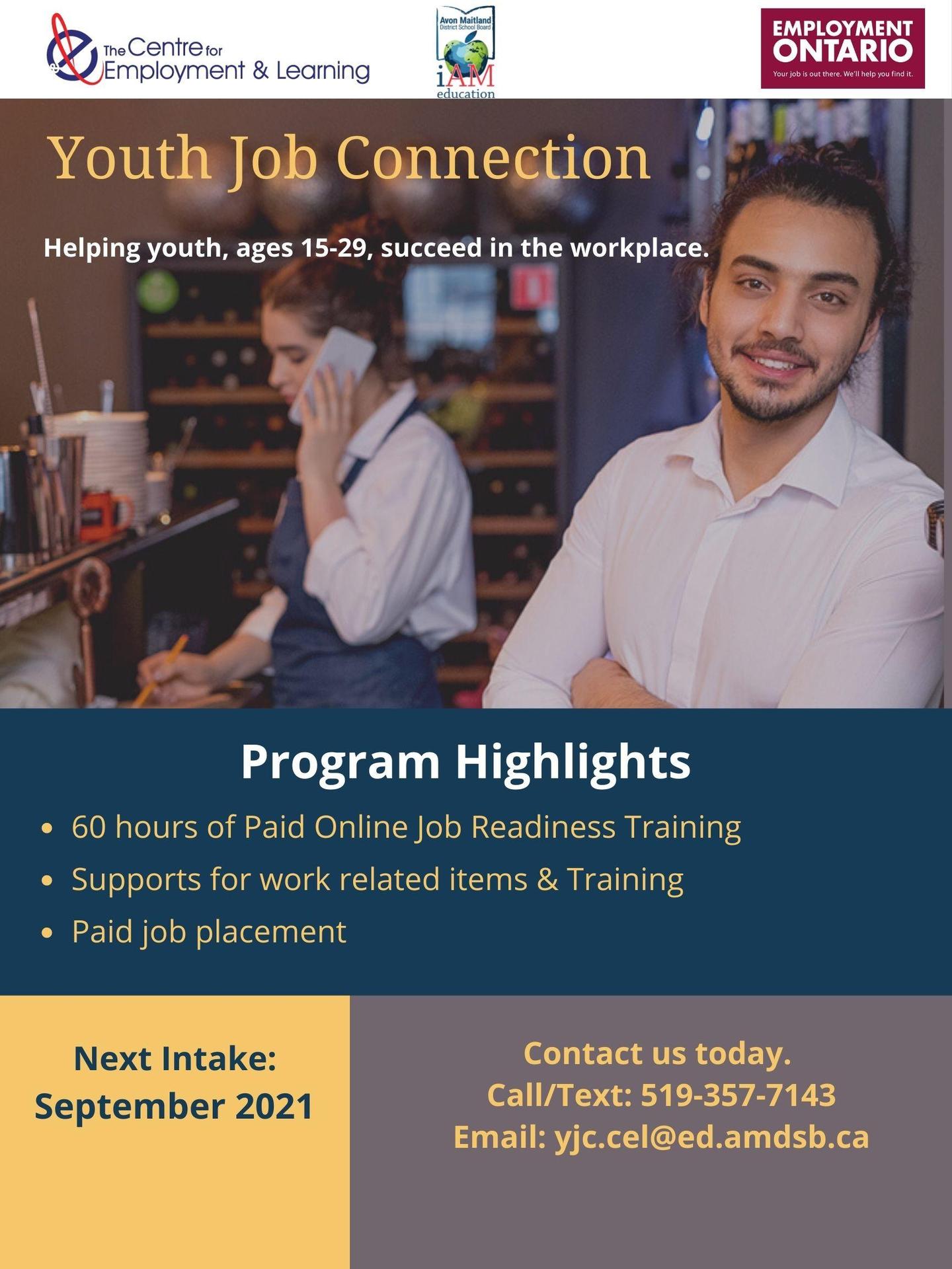 YJC starting September 2021