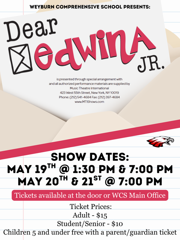 WCS Presents: Dear Edwina Jr. Featured Photo