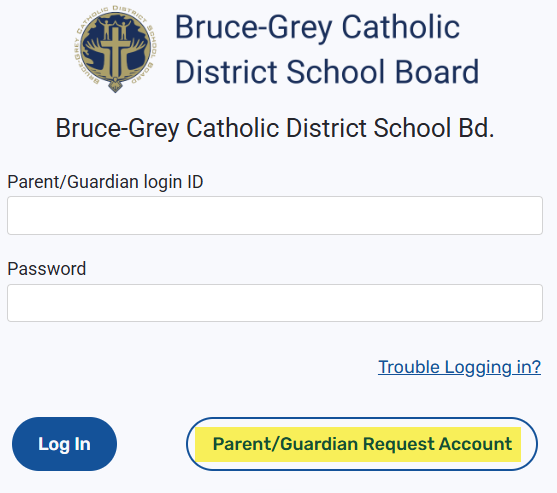 Registration login page