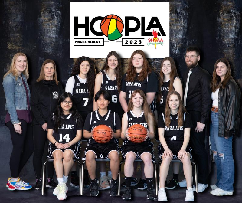 Rocanville Senior Girls Basketball 2A team wins Bronze at Hoopla!