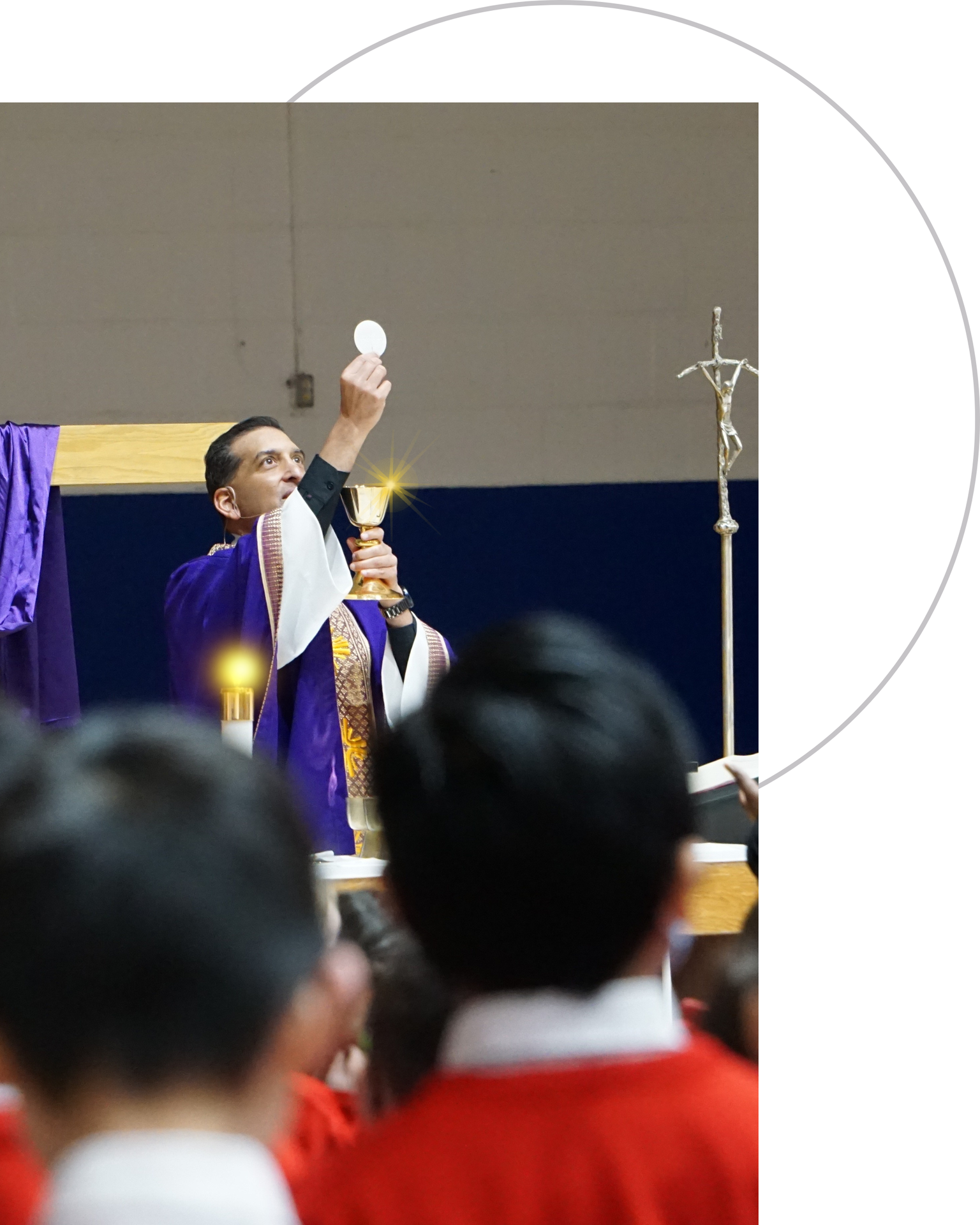 Father in Eucarist Sacrament