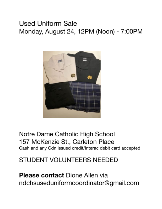 Used Uniform Sale