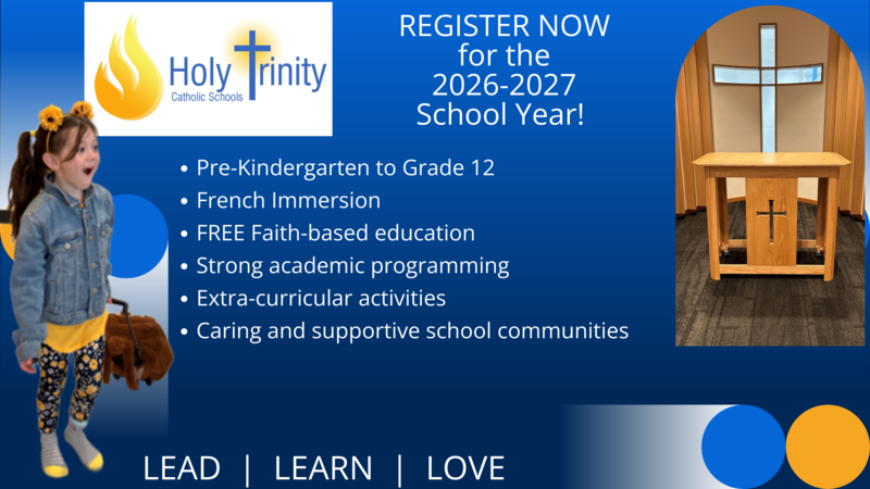 Register Now for the 2026-2027 School Year Featured Photo