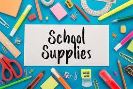 school supply lists