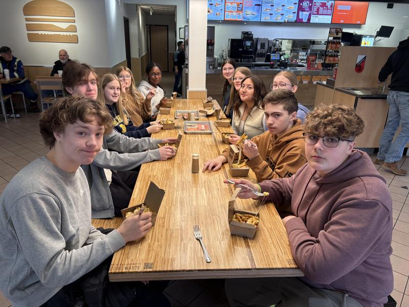 It's a Wrap on French Cultural Outcome for Grade 9 FI Students Featured Photo