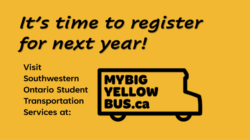 Bus registration