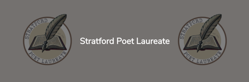 stratford poet laureate quill and ink pictured