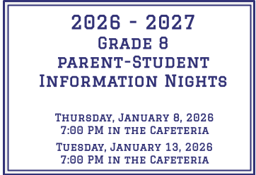 Parent Information Nights 2023-2024