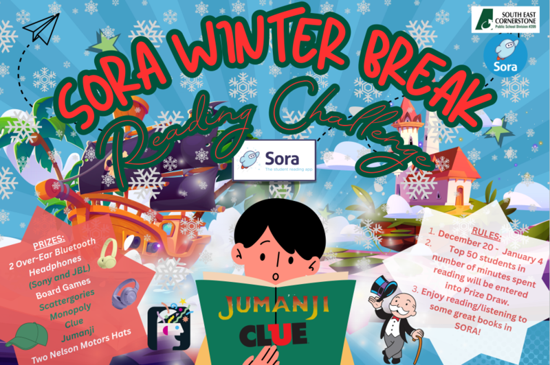Sora Winter Reading Challenge Featured Photo