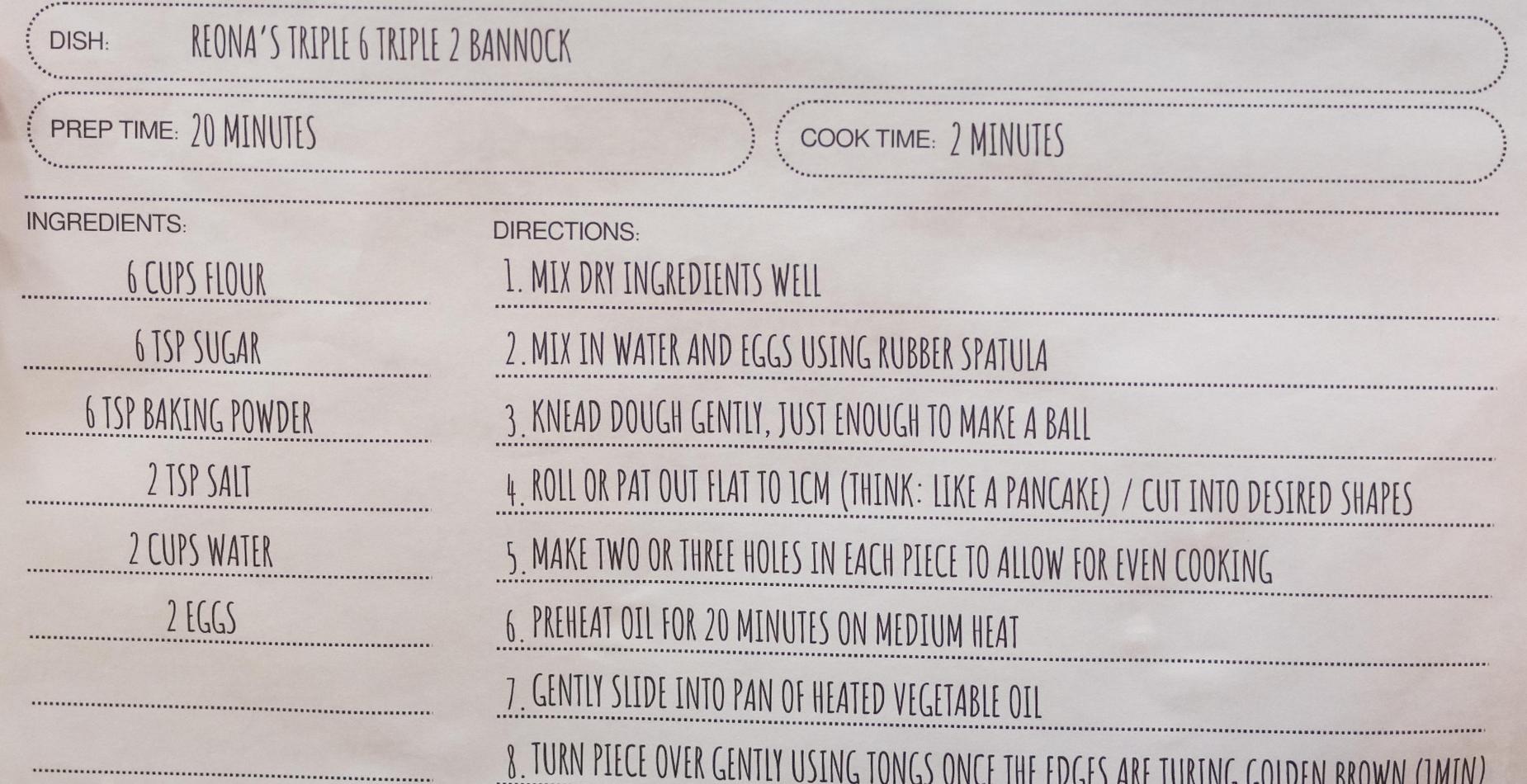 bannock