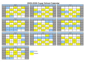 Calendar 2025-2026