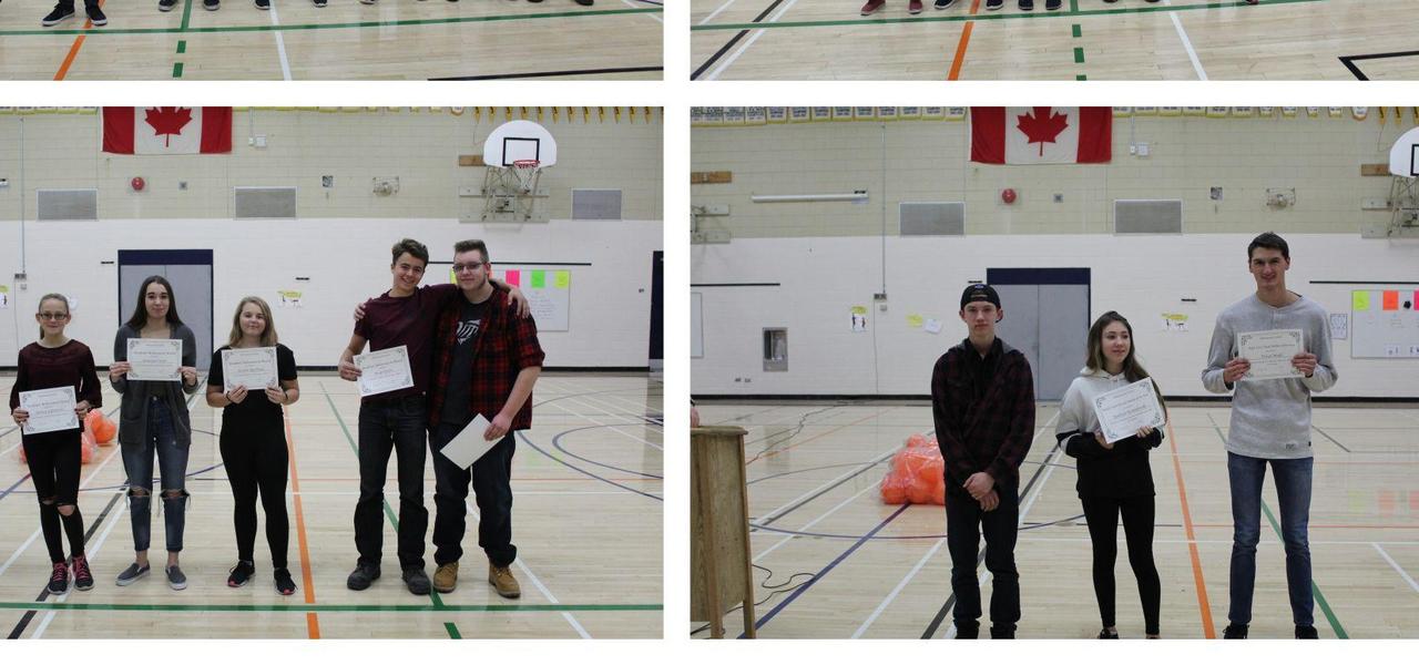 Collage of award winners