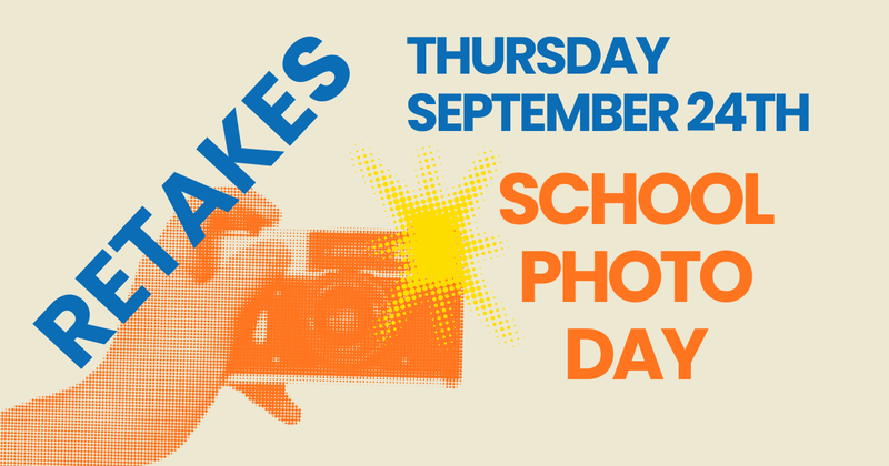 School Photo Retakes September 24 Featured Photo