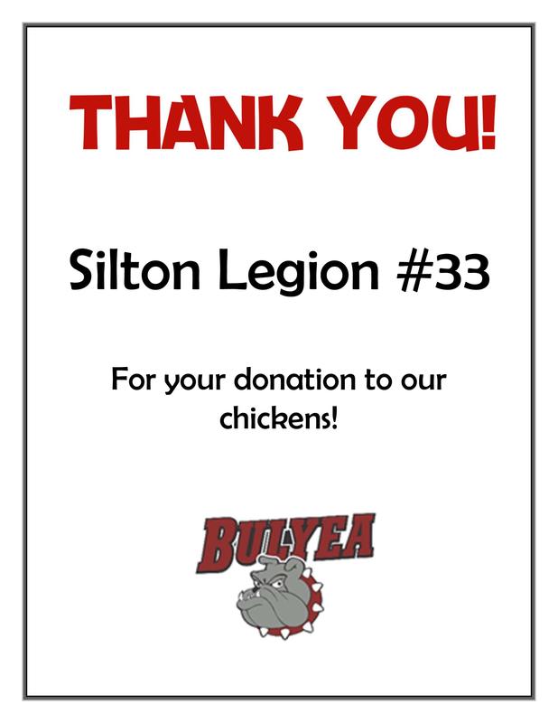 thank you Silton Legion