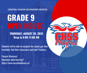 CHSS open house post