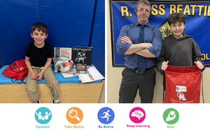 Students with their MHW Kits