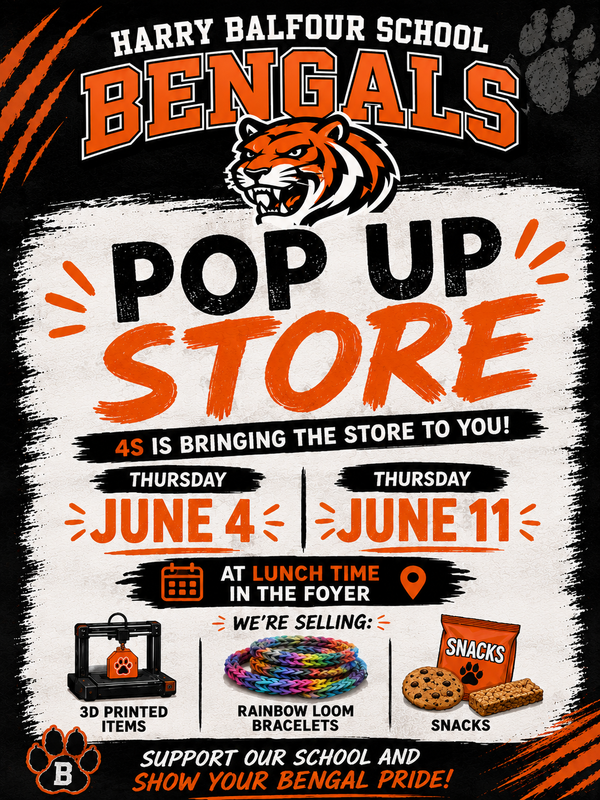 HBS Pop Up Shop- Brought to you by Grade 4S Featured Photo