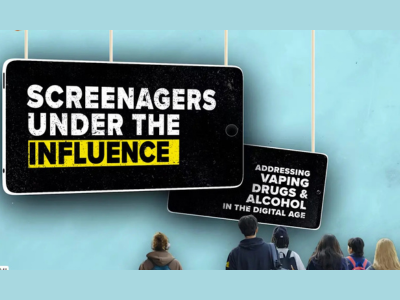 Screenagers - Under the Influence - April 29, 2026 7-9 PM at Don Ross Middle School (and online) Featured Photo