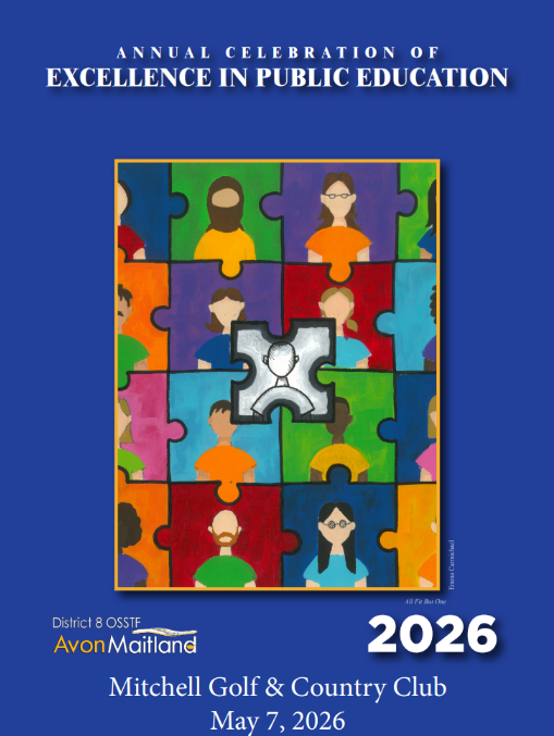 Cover of OSSTF event program 
