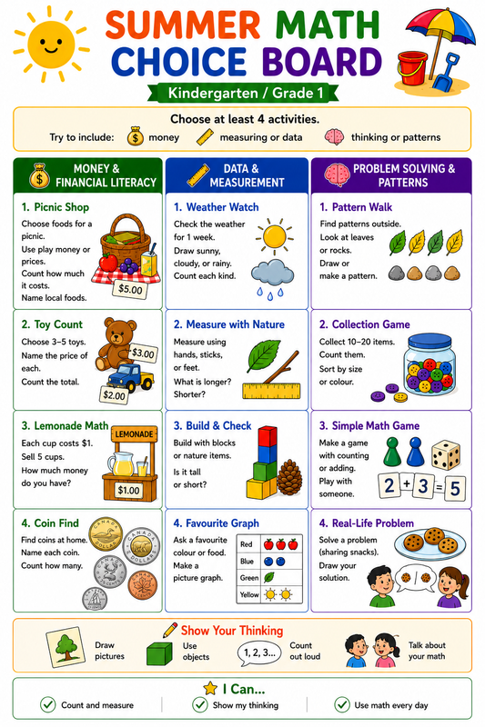 Kindergarten and grade 1