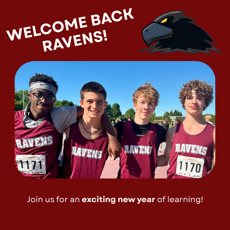 Welcome Back! September 3rd, 2025