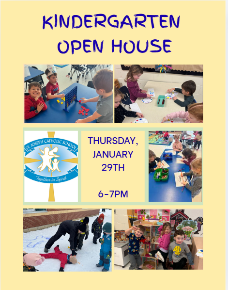 Come to our Kindergarten Open House!! Featured Photo