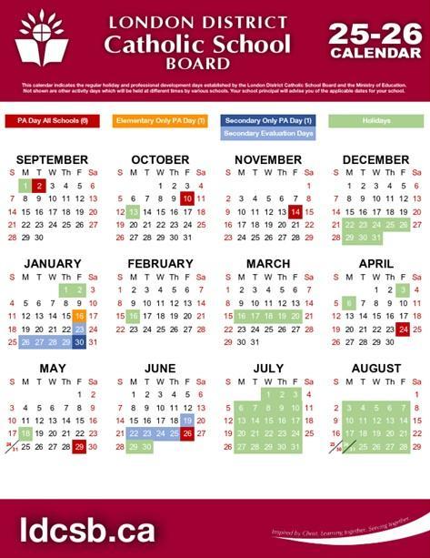 School Calendar