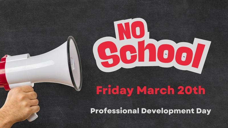 Professional Development Day - March 20th Featured Photo