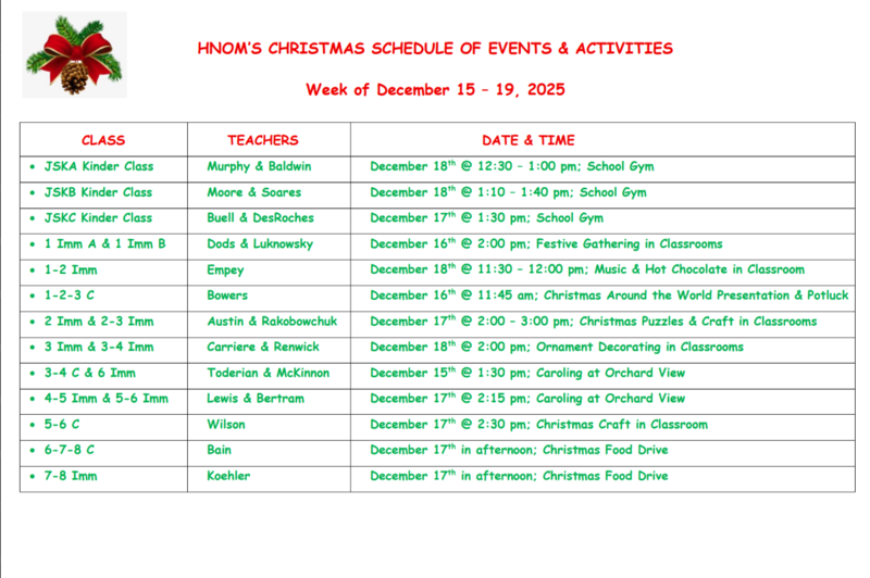 Christmas Events & Activities: Dec. 15 - 18, 2025