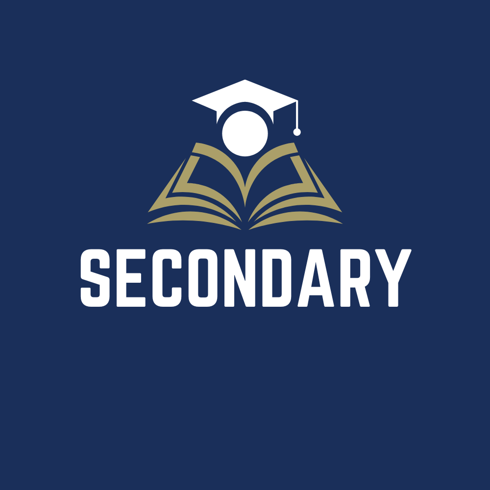 clickable button that reads secondary