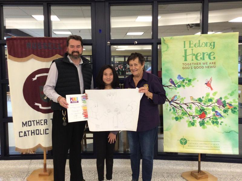 Lions Club Peace Poster Contest Winner Featured Photo