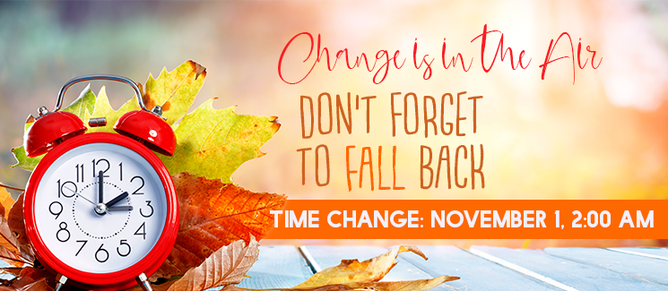 fall back - PST