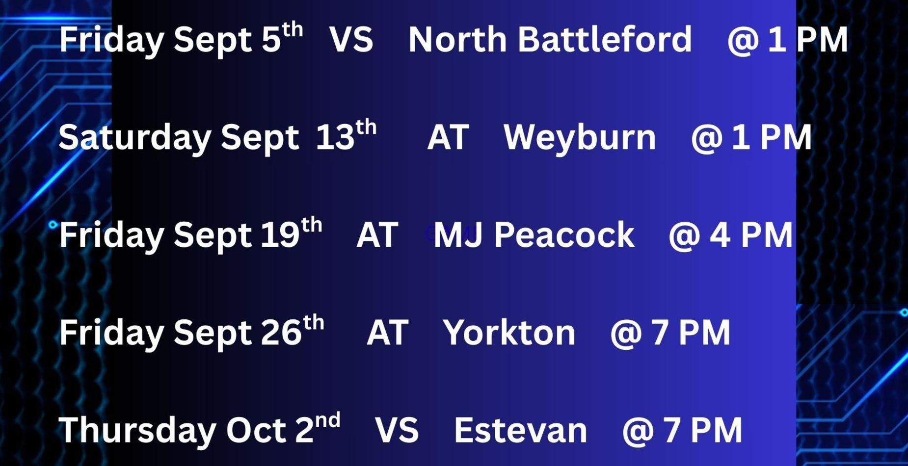 Griffin Football Game Schedule