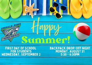 Summer Reminders