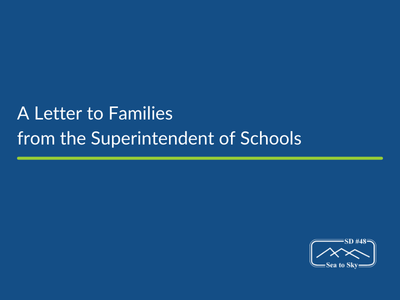 School Safety: Letter from the Superintendent of Schools