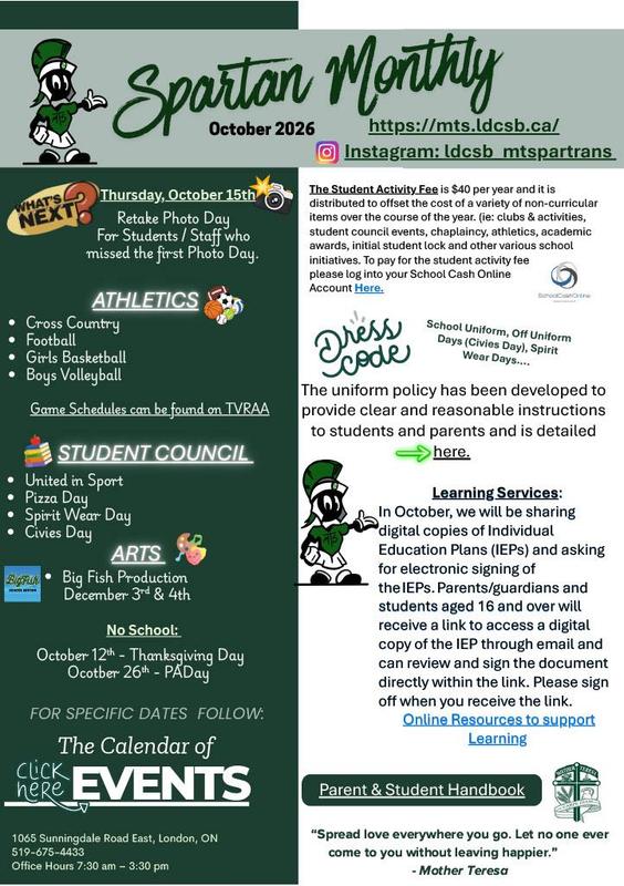 October Newsletter