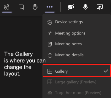 MS Teams Gallery