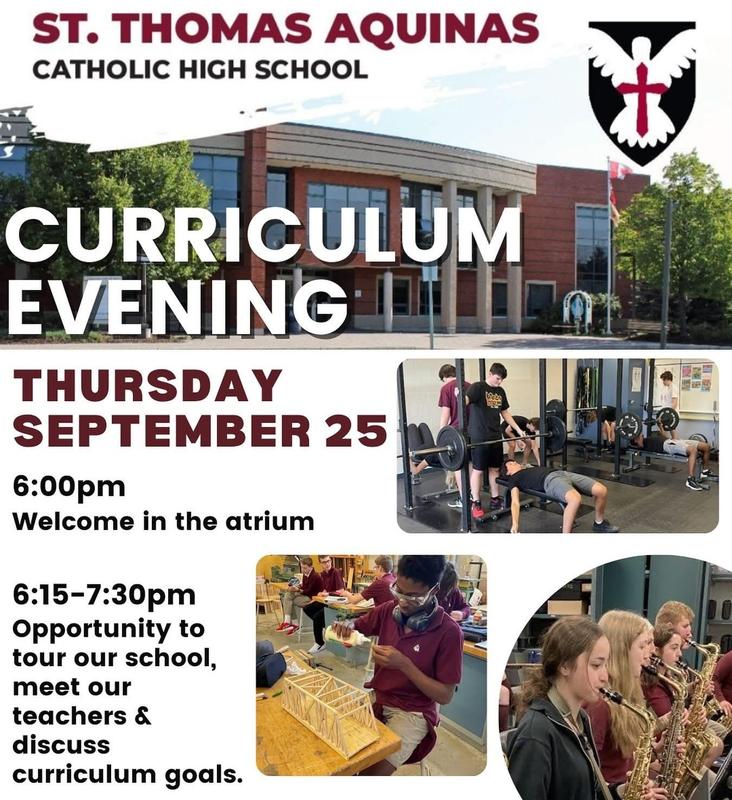 Curriculum Night @ STA