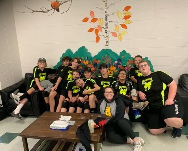 Jr Boys Volleyball Team 2025