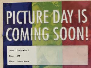 Oct 1 Picture Day