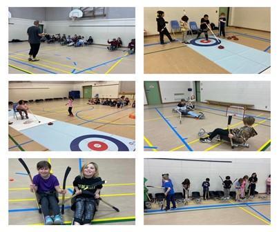 Saskatchewan Wheelchair Sports Association Visits Hillcrest School