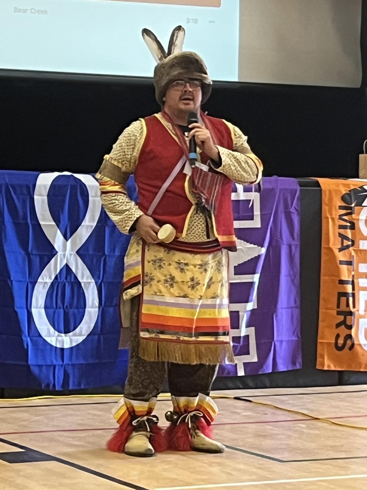 Guest speaker at the Indigenous Feast